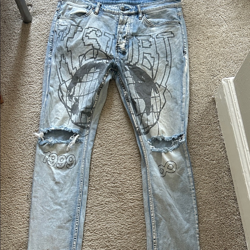 Ksubi Slim Jeans - Light Blue